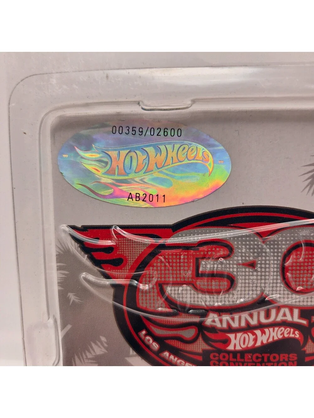 Hot Wheels 30th Annual Convention Texas Drive 'Em TDE Larry Wood LOW NUMBER 0359